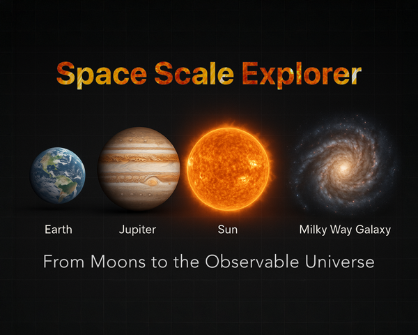 Space Scale Explorer